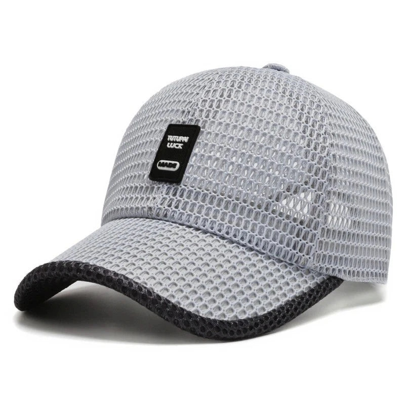 NORTHWOOD Men’s Mesh Baseball Cap Breathable Summer Dad Hat Outdoor Fishing Truc
